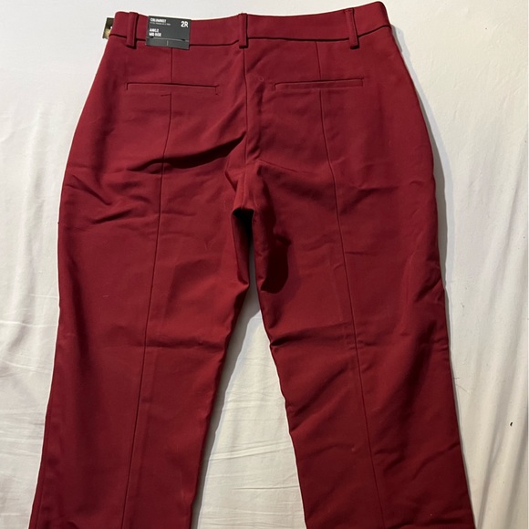 Express columnist mid-rise ankle red dress pants. Brand new with tags! - Picture 4 of 6